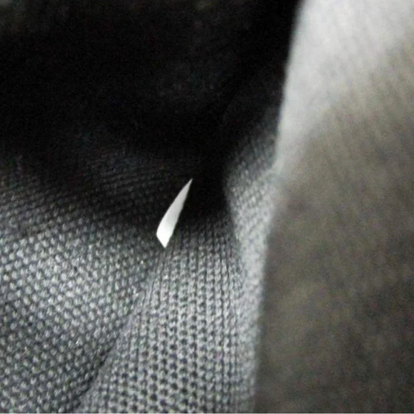 Prada Canapa Black Tote with front Embroidered Brand Logo w/  Authenticity card - Picture 14 of 16